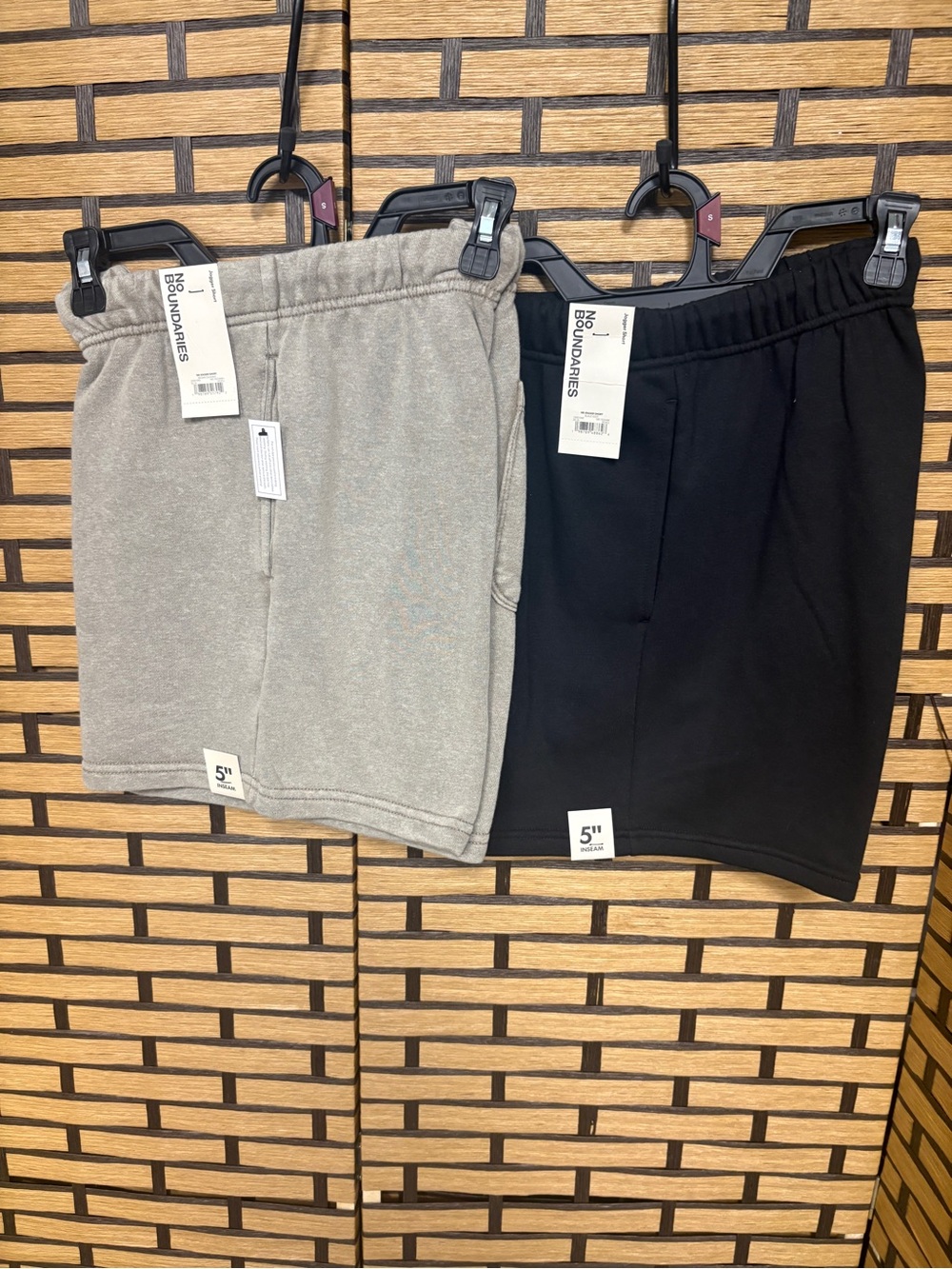 No boundaries jogger sweat shorts size small lot of 2
